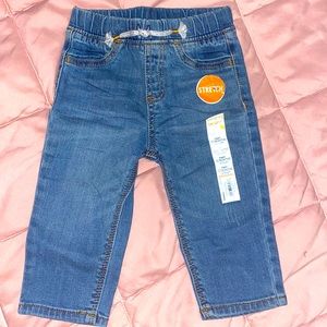Straight Leg Blue jeans. 12 months. NWT